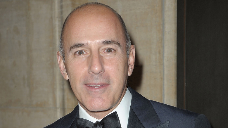 Matt Lauer posing