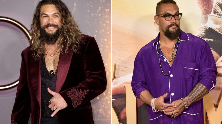 Jason Momoa wearing rings