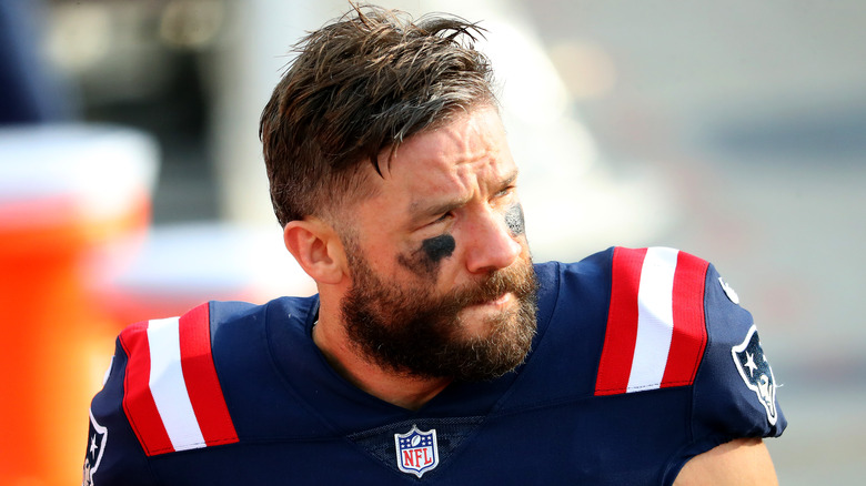 Julian Edelman in Patriots uniform