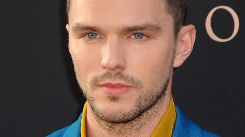 Nicholas Hoult posing