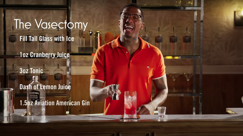 Nick Cannon Aviation Gin Vasectomy ad