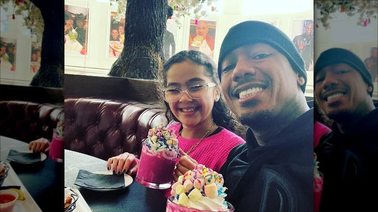 Nick Cannon and daughter Powerful Queen