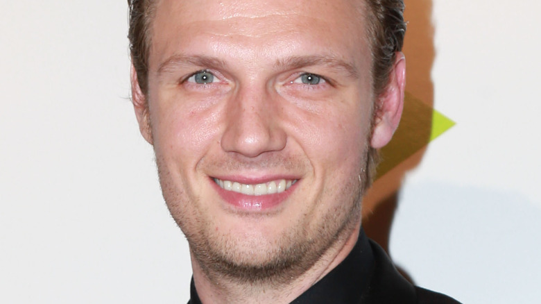 Nick Carter smiling