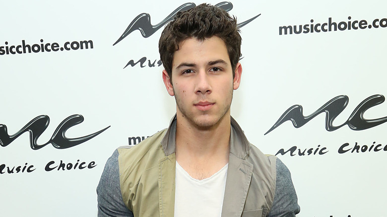 Nick Jonas posing