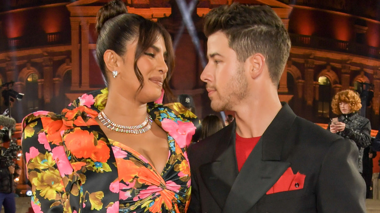 Priyanka Chopra and Nick Jonas in 2021