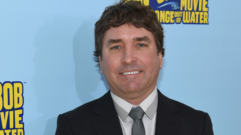 Executive Producer Stephen Hillenburg attends the World Premiere of "The SpongeBob Movie: Sponge Out Of Water 3D"