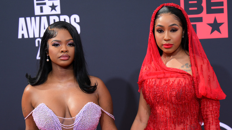 City Girls posing red carpet