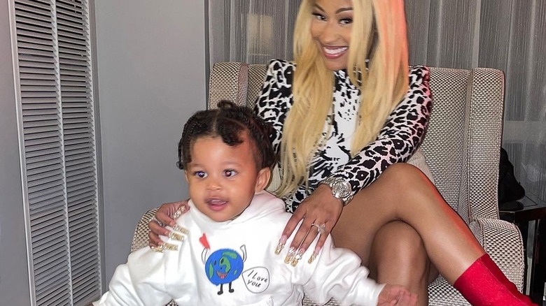 Nicki Minaj's son Papa Bear Instagram