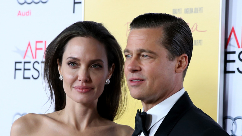 Angelia Jolie and Brad Pitt