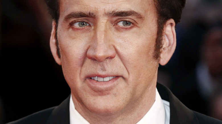 Nicolas Cage on the red carpet