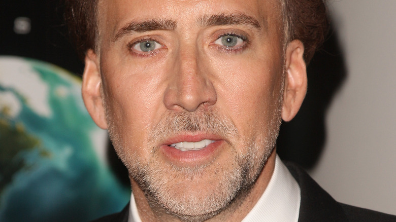 nicolas cage grey hair beard