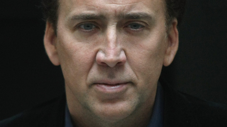 nicolas cage looking solemn