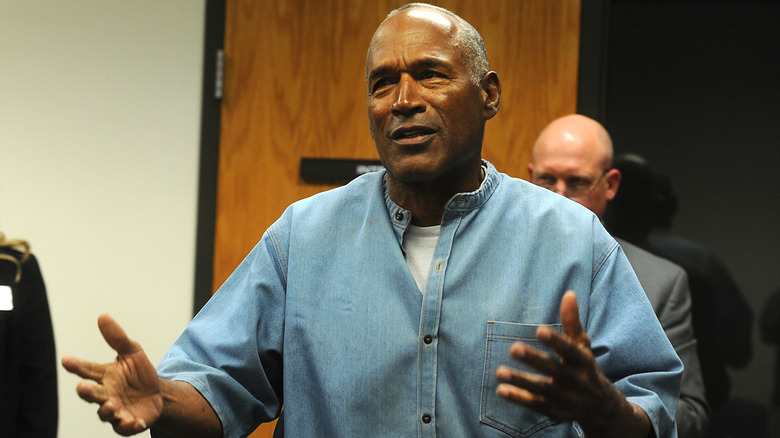 O.J. Simpson in court