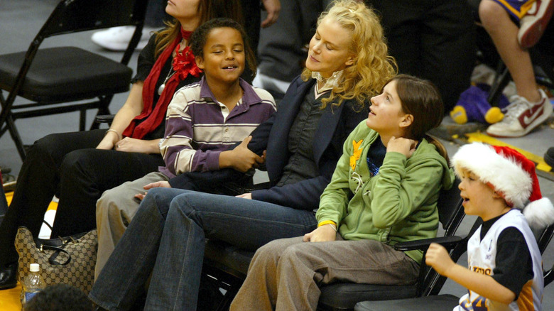 Nicole Kidman with Connor Cruise, Isabella Cruise