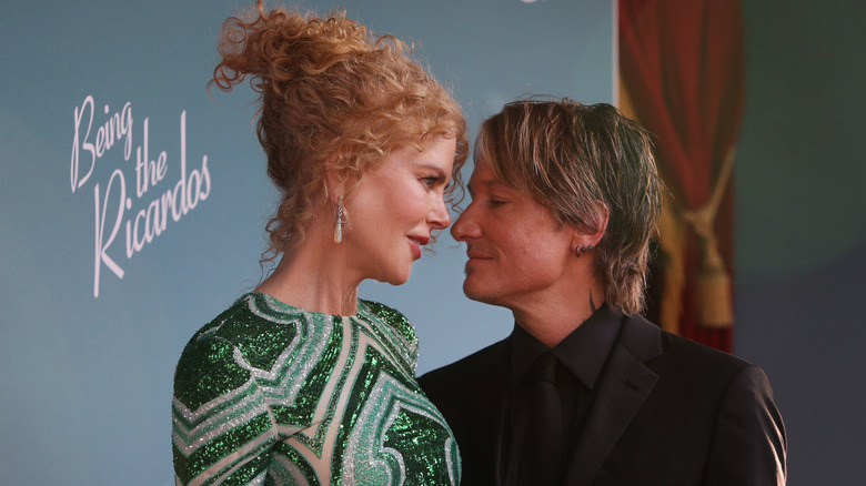 Nicole Kidman and Keith Urban smile 