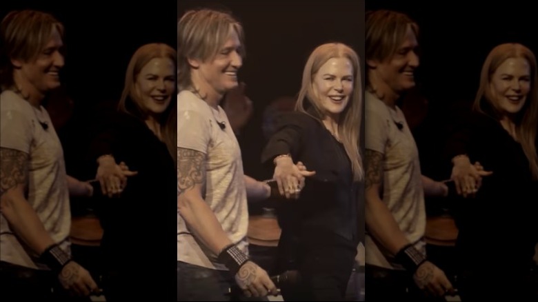 Keith Urban and Nicole Kidman in May 2022 at Caesars Palace