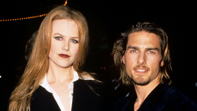 Nicole Kidman and Tom Cruise posing