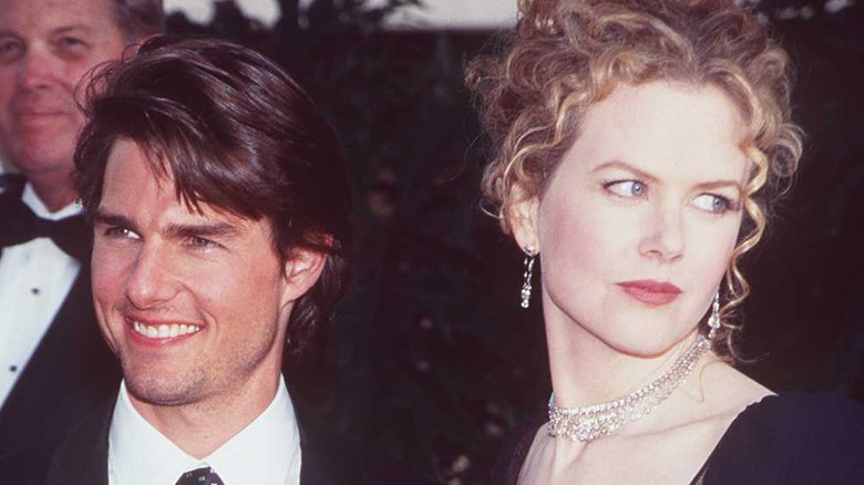 Tom Cruise and Nicole Kidman walking the red carpet together