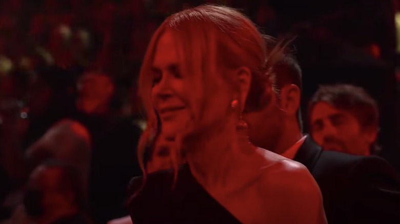 Nicole Kidman jamming out