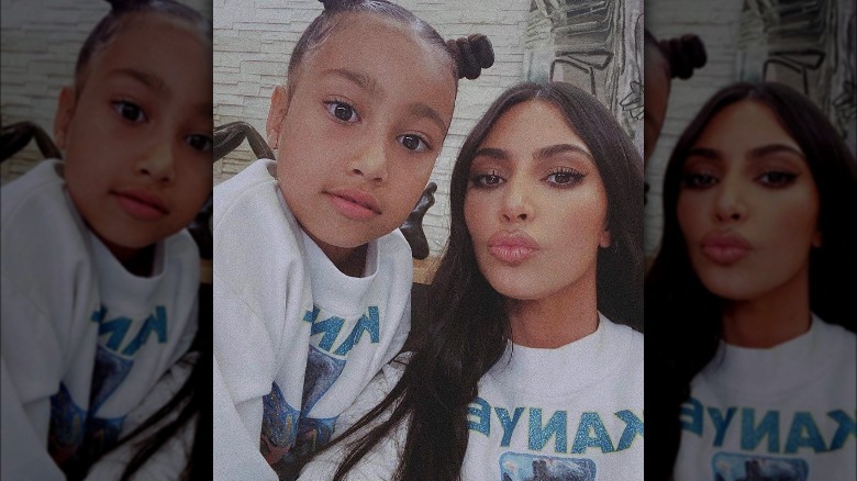 North West Kim Kardashian sweater