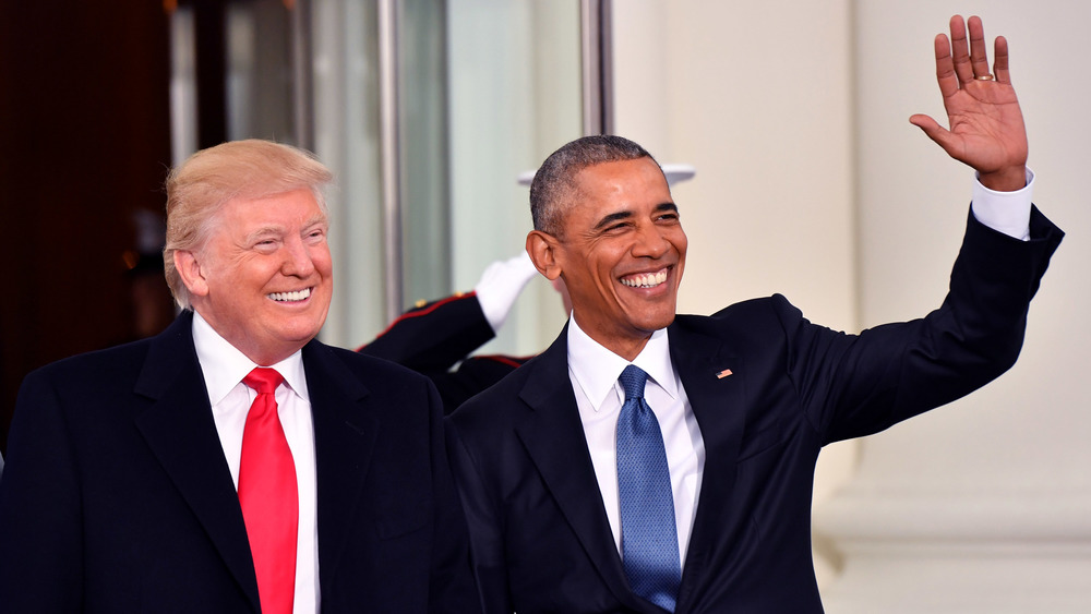 Obama and Trump