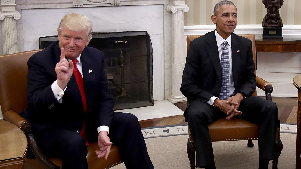 Donald Trump, Barack Obama