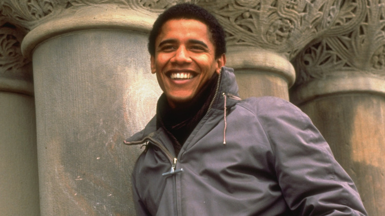 Barack Obama smiling 