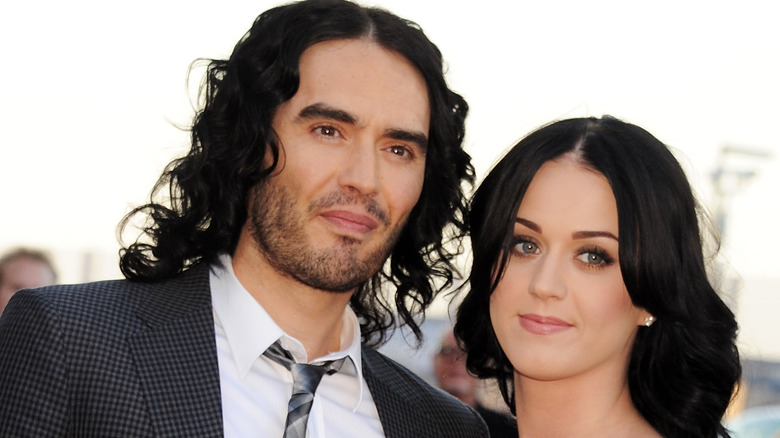 Russell Brand Katy Perry at event