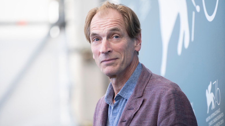 Julian Sands on the red carpet