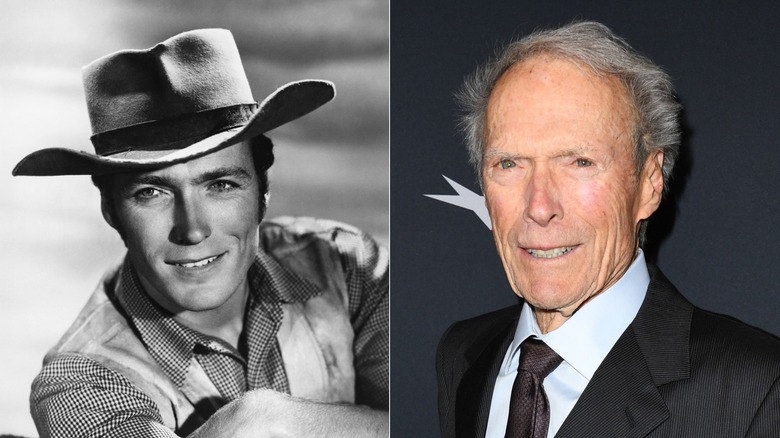 Clint Eastwood wearing hat