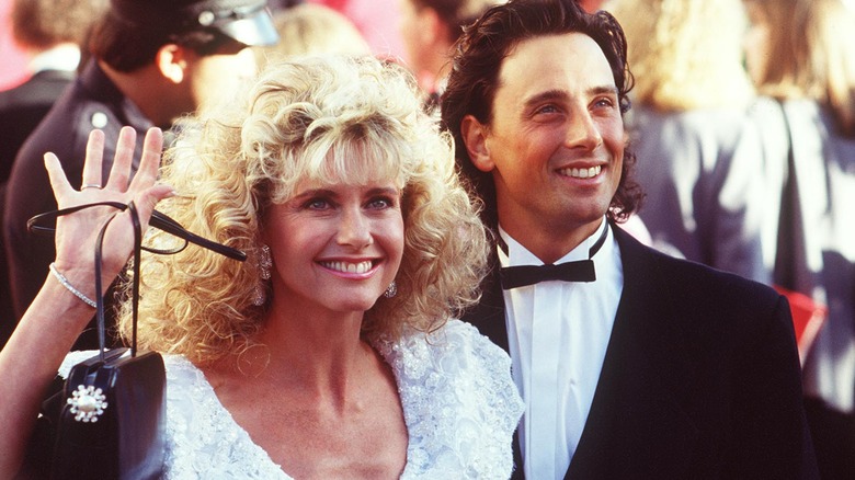 Olivia Newton-John and Matt Lattanzi together