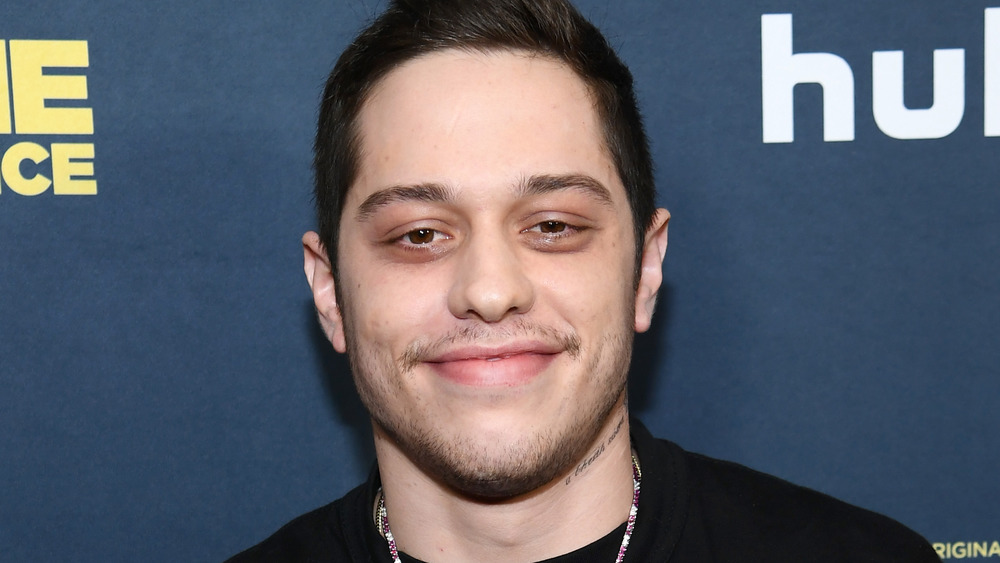 Pete Davidson smiling