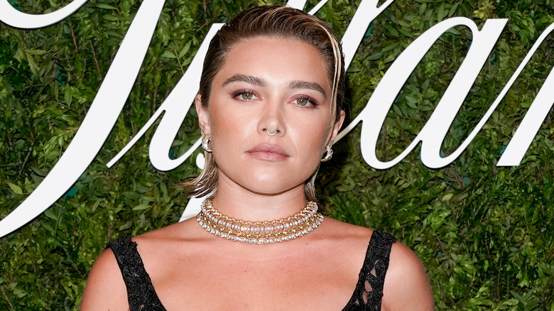 Florence Pugh posing