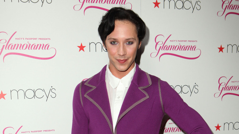 Johnny Weir smiling