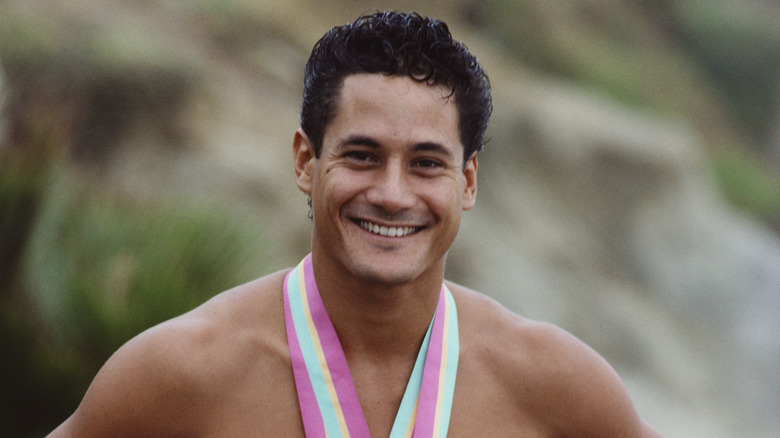 Greg Louganis with medals