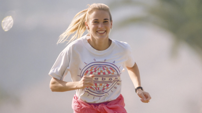 Suzy Favor Hamilton running