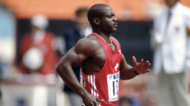 Ben Johnson running