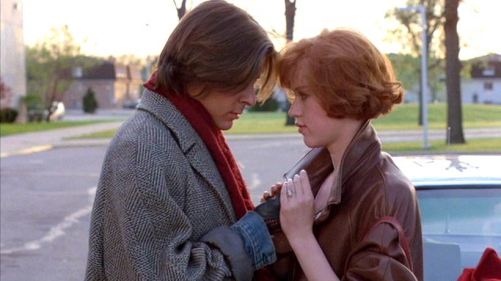 Judd Nelson and Molly Ringwald in The Breakfast Club