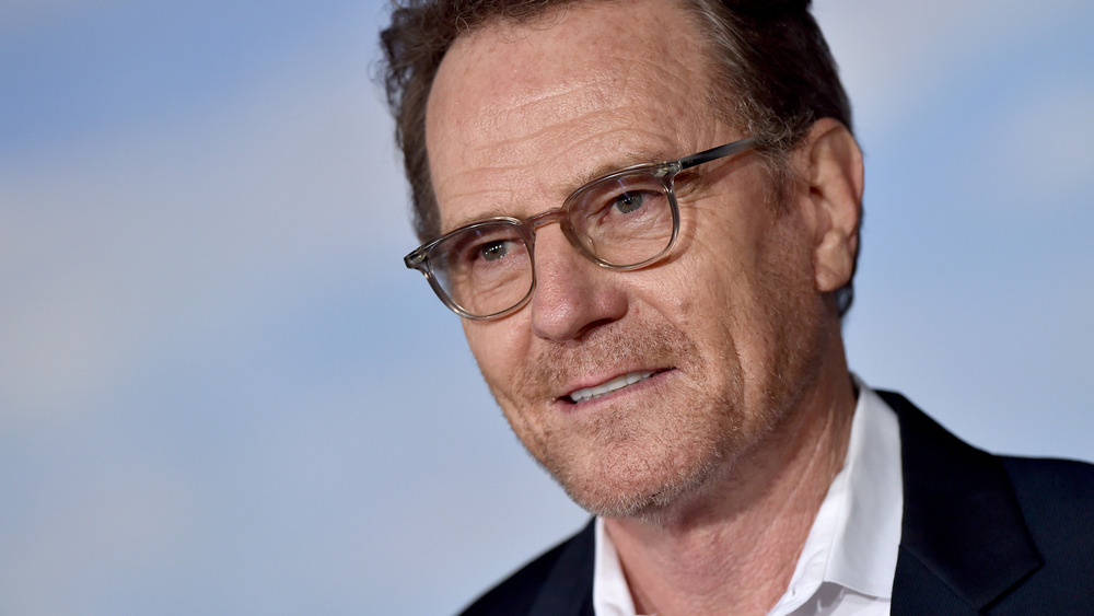 Bryan Cranston close up, with glasses