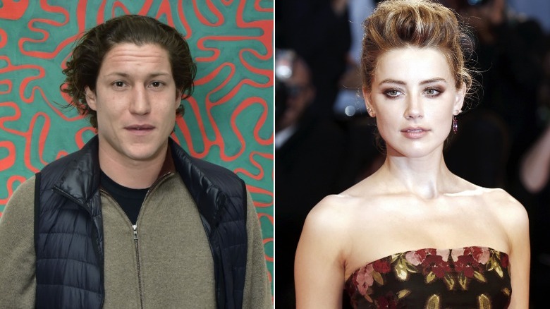 Vito Schnabel and Amber Heard side by side