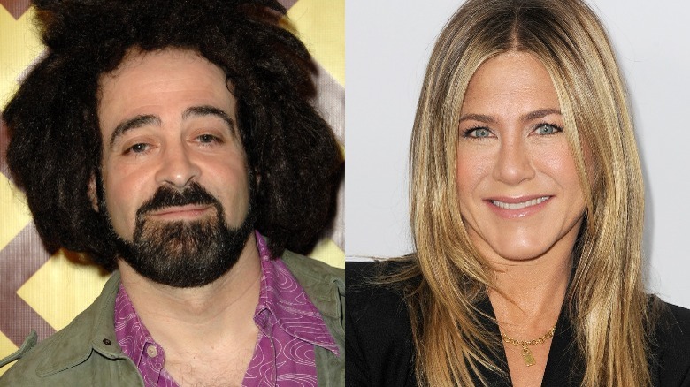 Adam Duritz and Jennifer Aniston