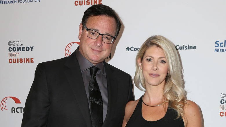 Bob Saget and Kelly Rizzo on the red carpet