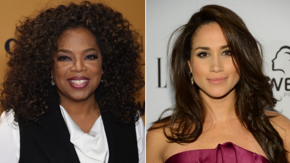 Oprah Winfrey and Meghan Markle