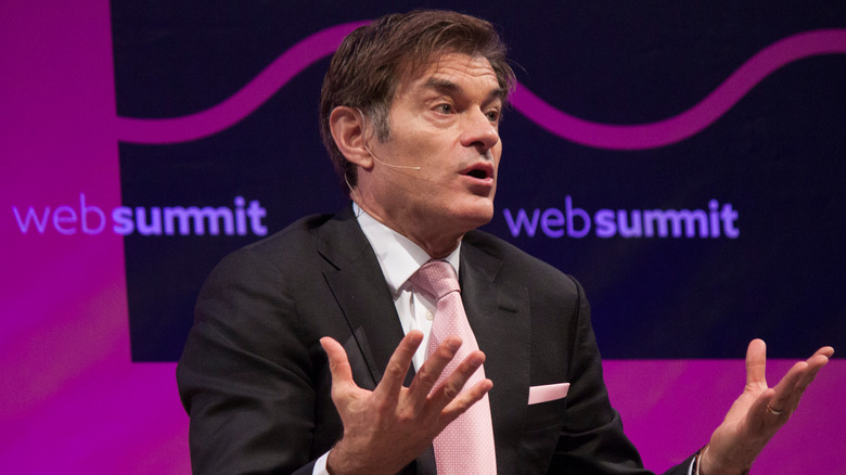 Dr. Oz speaking