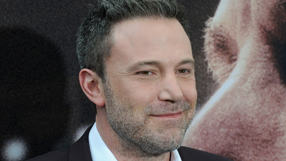 Ben Affleck smirking