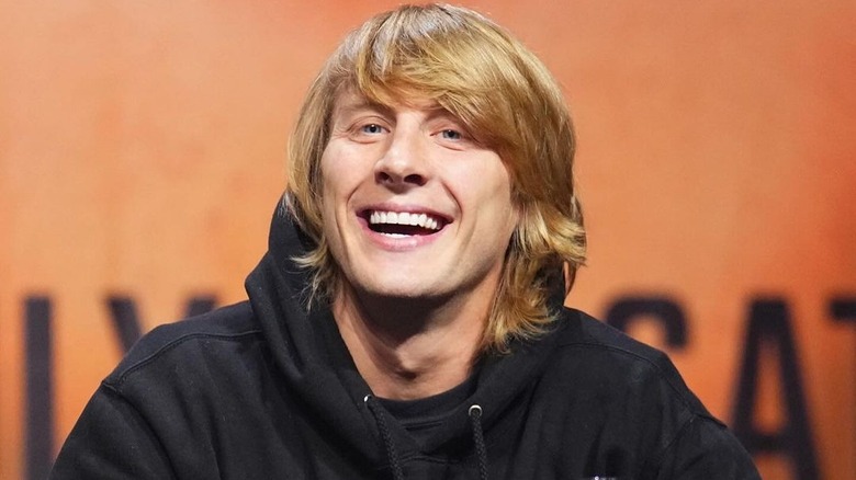 Paddy Pimblett smiling