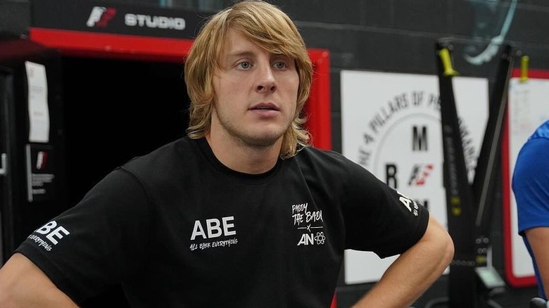 Paddy Pimblett talking