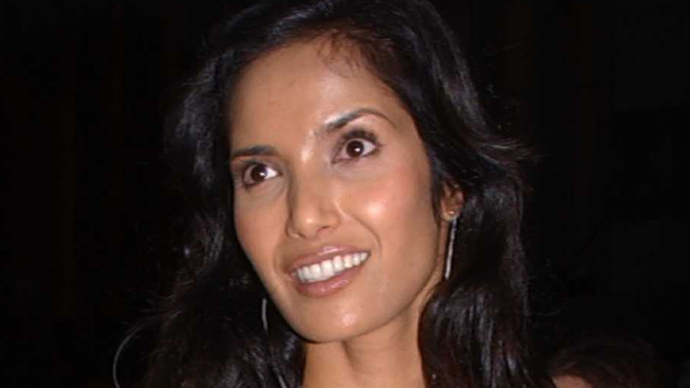 Padma Lakshmi at an event in 2001