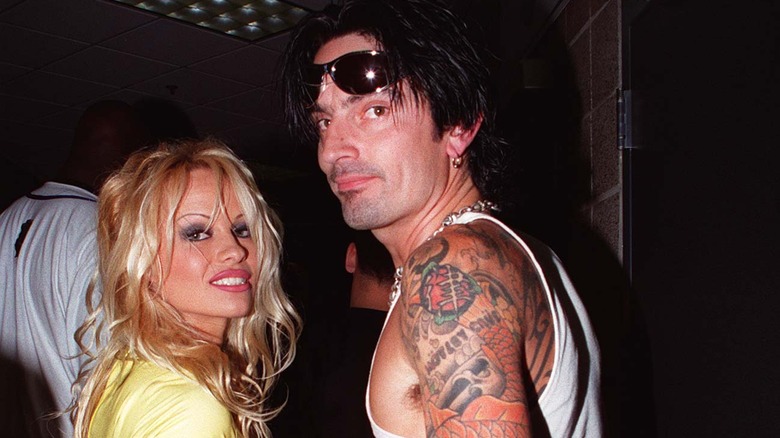 Pamela Anderson and Tommy Lee in 1995