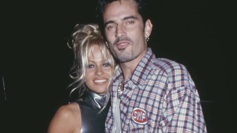 Tommy Lee and Pamela Anderson photographed at event